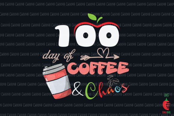 100 Days of Coffee Chaos Graphics and Crafts