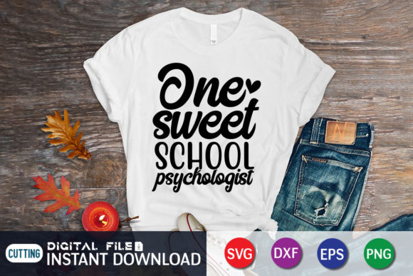 One Sweet School Psychologist Svg Cut