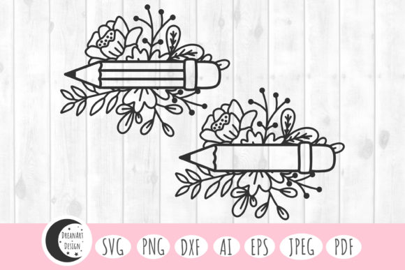 Pencil Svg, Teacher Pencil Svg, School