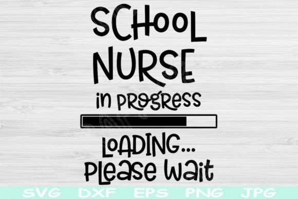 School Nurse Svg in Progress Loading Dxf Graphics and Crafts