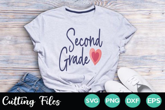 Second Grade: A Versatile Graphic Design Asset for Crafts and Creative Projects