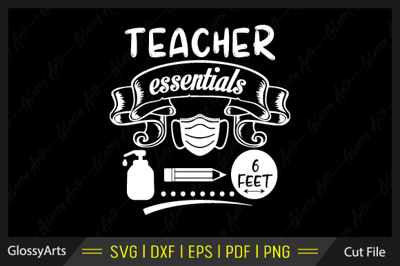 Teacher Essentials Svg Printable File