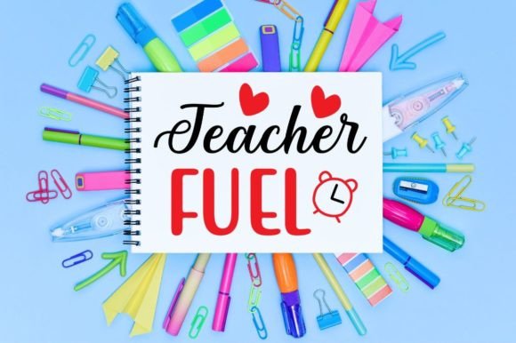 Teacher Fuel-svg Design: Graphics for Crafts