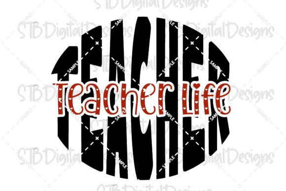 Teacher Life SVG PNG: Graphics for Crafts and Content