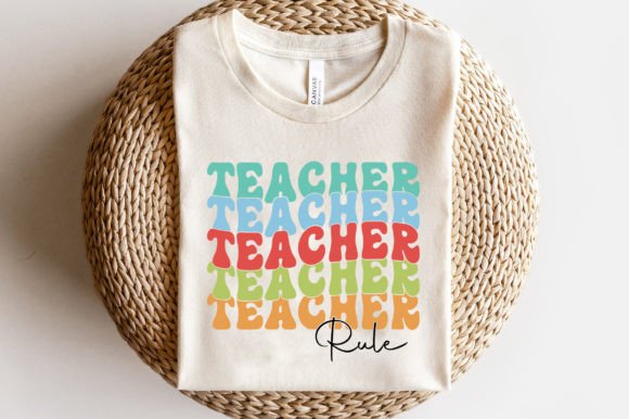Teacher Rule SVG Design for Crafts and Graphics