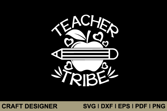 Teacher Tribe Svg Printable Cut File