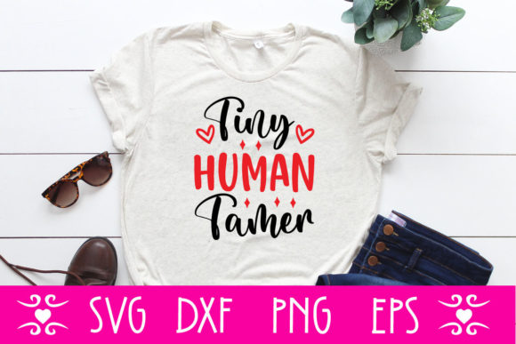 Tiny Human Tamer SVG Cut File: A Versatile Graphics Asset for Creative Crafts