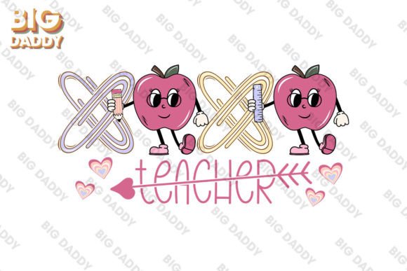 XOXO Teacher Valentine SVG Graphics